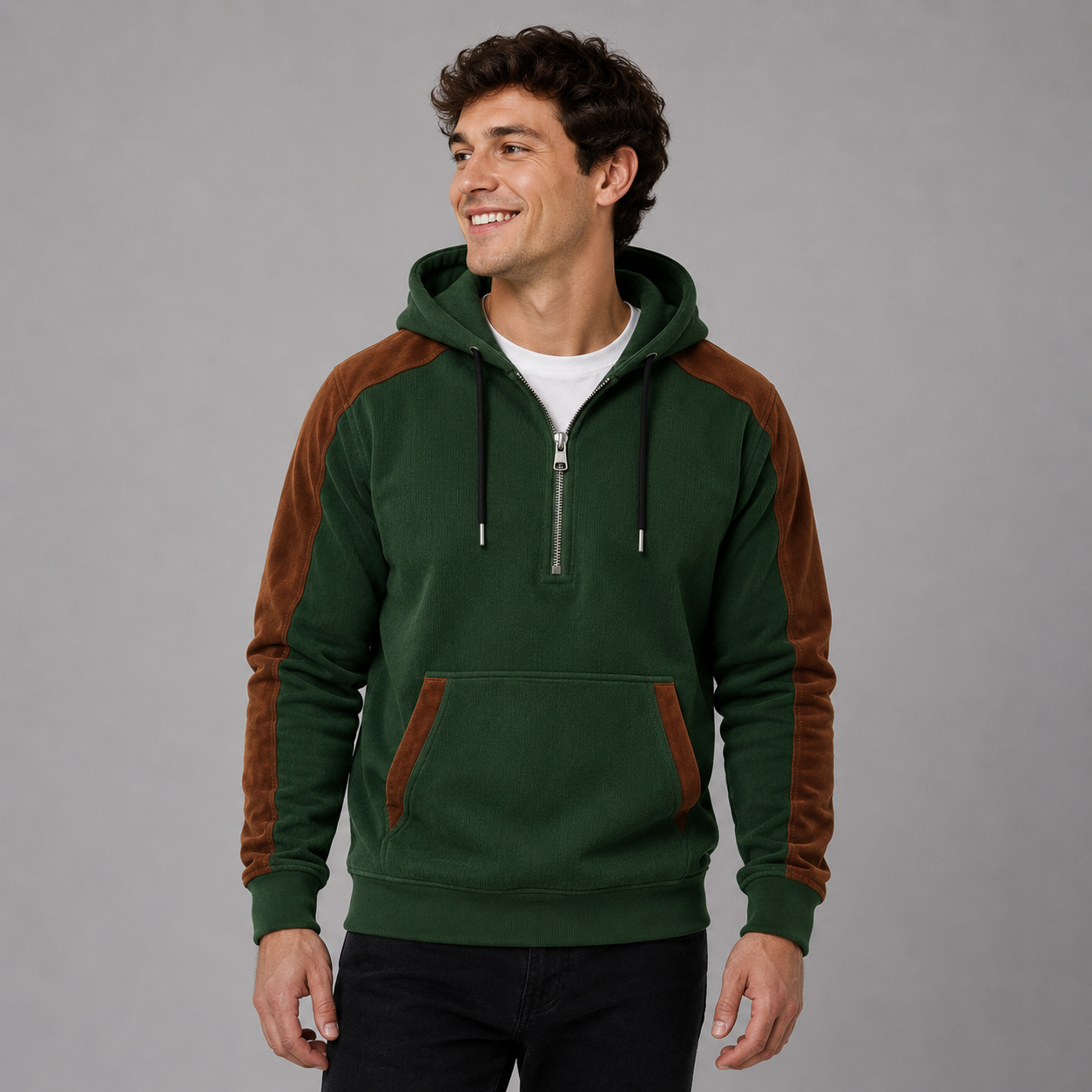 Brandon Half-Zip Hoodie