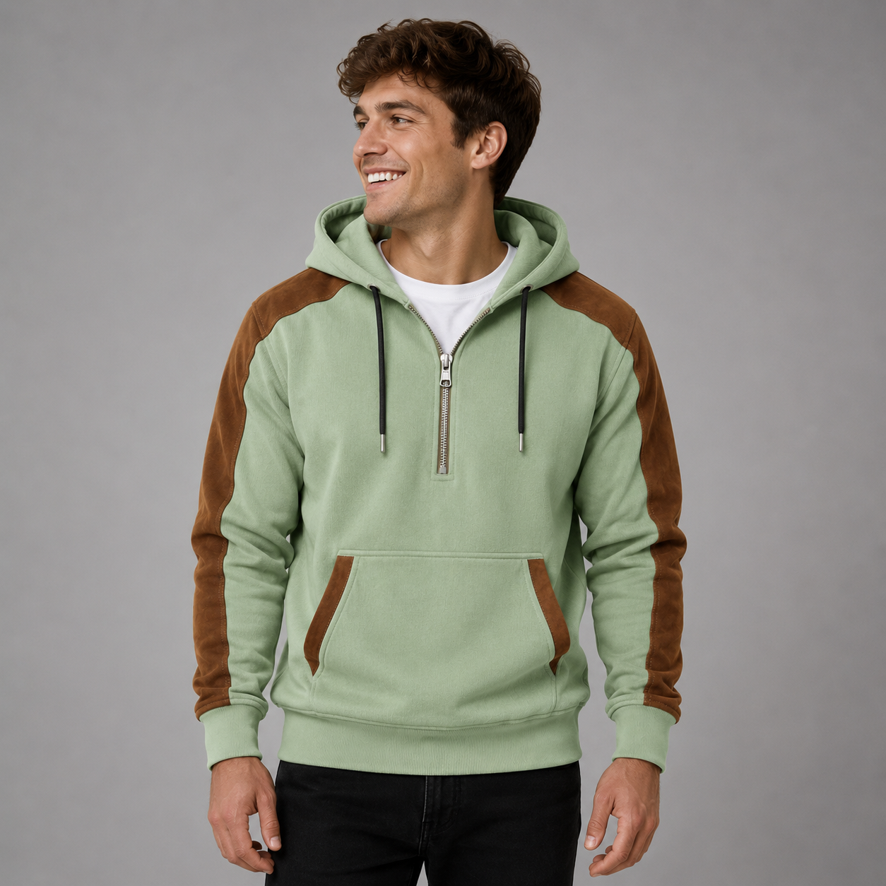 Brandon Half-Zip Hoodie
