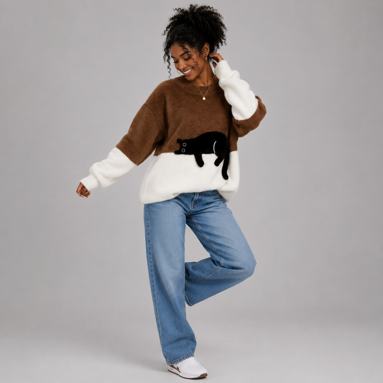 Camille Cat Sweater