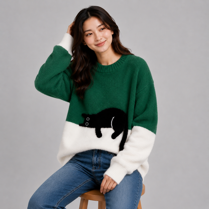 Camille Cat Sweater