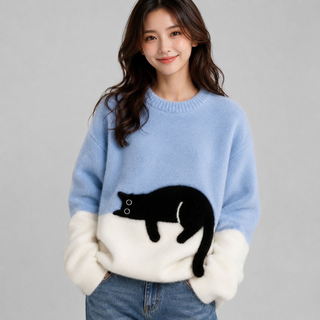 Camille Cat Sweater
