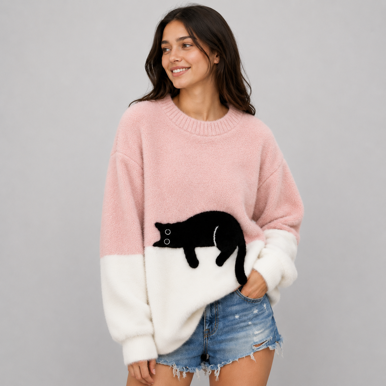 Camille Cat Sweater