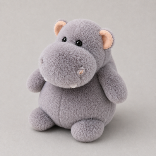 Hippo Plush Toy