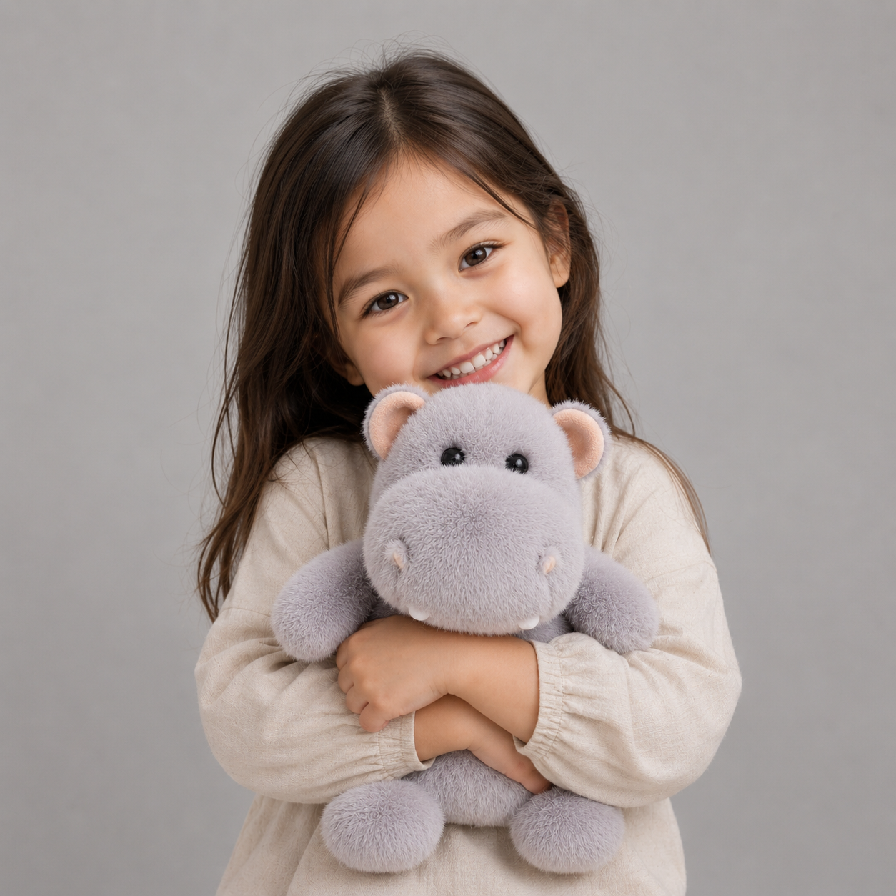 Hippo Plush Toy